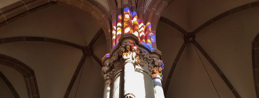 Christuskirche Lichtspiele Neugotische Kirche Innenraum