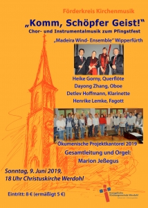 Pfingsten 2019 - Komm, Schöpfer Geist